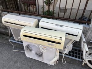 山口県下関市のU様｜エアコン3台0円で回収！
