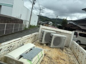 奈良県の株式会社R様｜エアコン2台0円で回収！