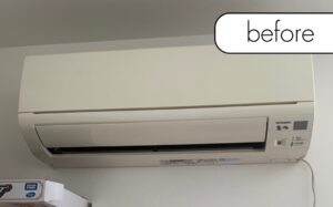 【福岡県八女市F様邸】不要になったエアコン1台を実質無料回収！古くても壊れていても問題なし◎