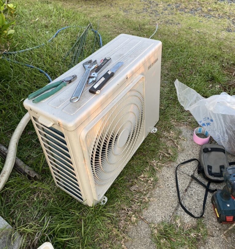 【新潟県柏崎市K様邸】不要になったエアコン1台を実質無料回収！古くても壊れていても問題なし◎