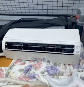 【福岡県飯塚市U様邸】不要になったエアコン1台を実質無料回収！古くても壊れていても問題なし◎