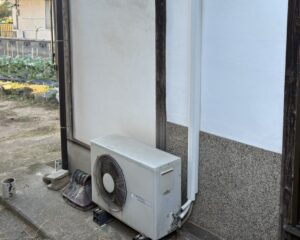 【和歌山県紀の川市W様邸】不要になったエアコン1台を実質無料回収！古くても壊れていても問題なし◎