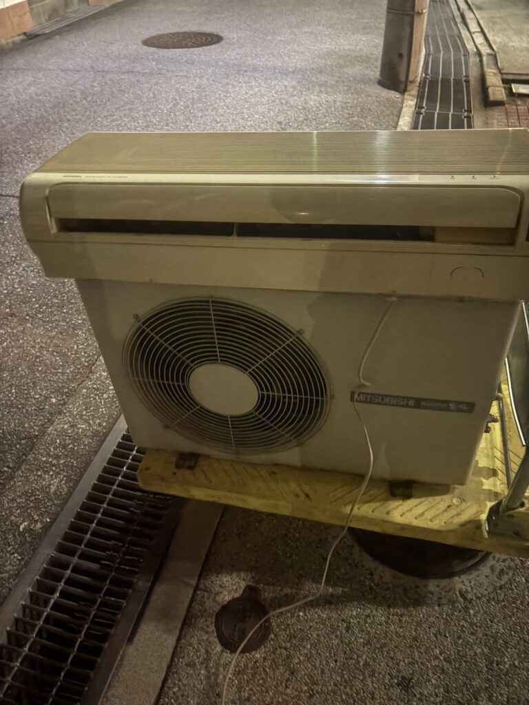 【北海道石狩市Y様邸】不要になったエアコン1台を実質無料回収！古くても壊れていても問題なし◎