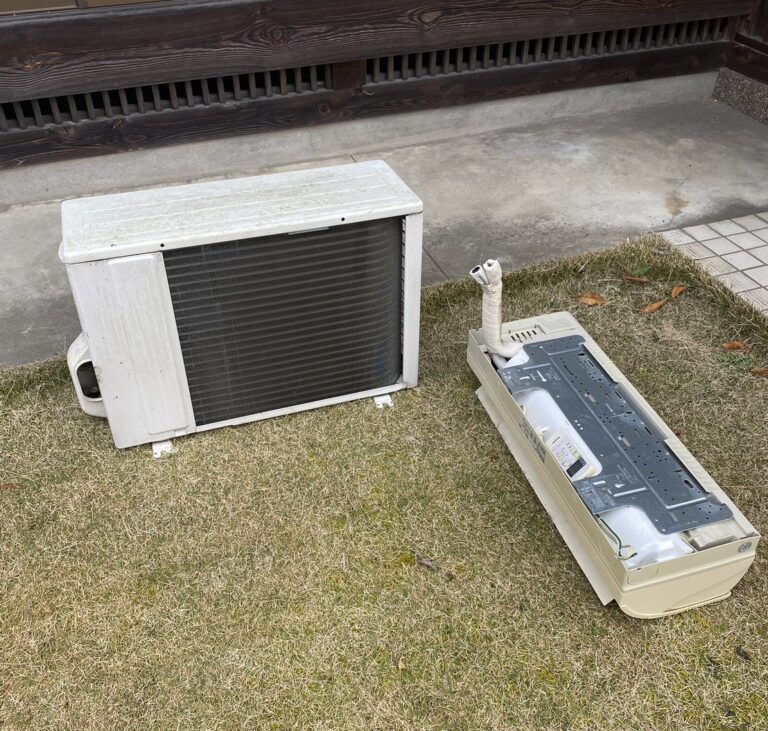 【鳥取県鳥取市M様邸】不要になったエアコン1台を実質無料回収！古くても壊れていても問題なし◎