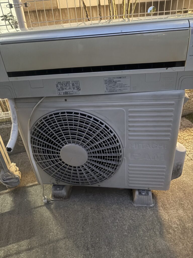 【愛媛県四国中央市W様邸】不要になったエアコン1台を実質無料回収！古くても壊れていても問題なし◎