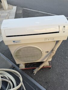 【茨城県日立市O様邸】不要になったエアコン1台を実質無料回収！古くても壊れていても問題なし◎