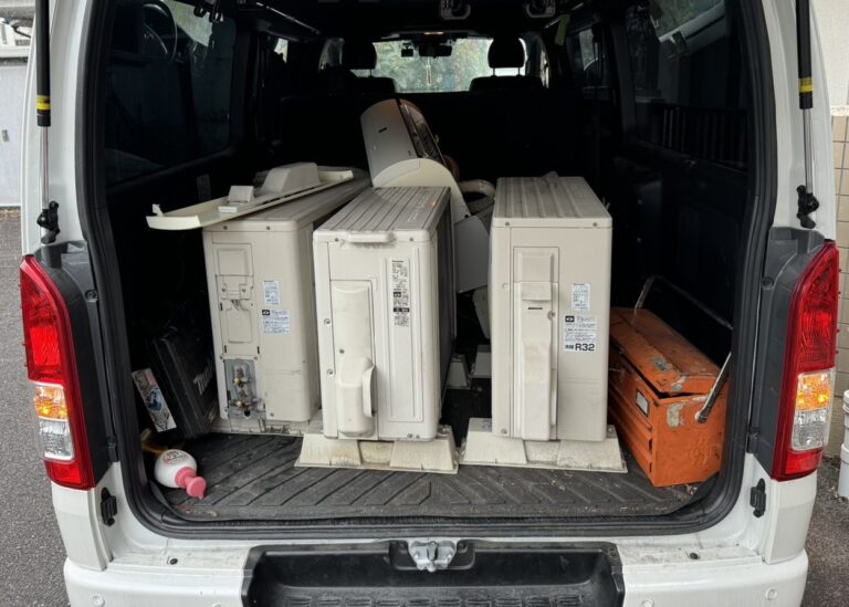 【岐阜県養老町I様邸】不要になったエアコン3台を実質無料回収！古くても壊れていても問題なし◎