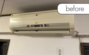 【埼玉県所沢市Y様邸】不要になったエアコン1台を実質無料回収！古くても壊れていても問題なし◎