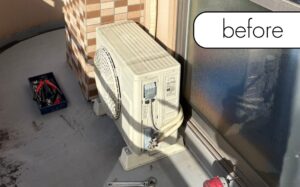 【岡山県津山市N様邸】不要になったエアコン1台を実質無料回収！古くても壊れていても問題なし◎