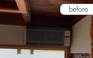 【静岡県富士市K様邸】不要になったエアコン1台を実質無料回収！古くても壊れていても問題なし◎
