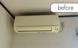 【千葉県いすみ市A様邸】不要になったエアコン1台を実質無料回収！古くても壊れていても問題なし◎