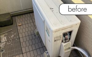【大分県大分市A様邸】不要になったエアコン1台を実質無料回収！古くても壊れていても問題なし◎