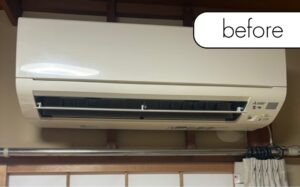 【和歌山県紀美野町U様邸】不要になったエアコン1台を実質無料回収！古くても壊れていても問題なし◎