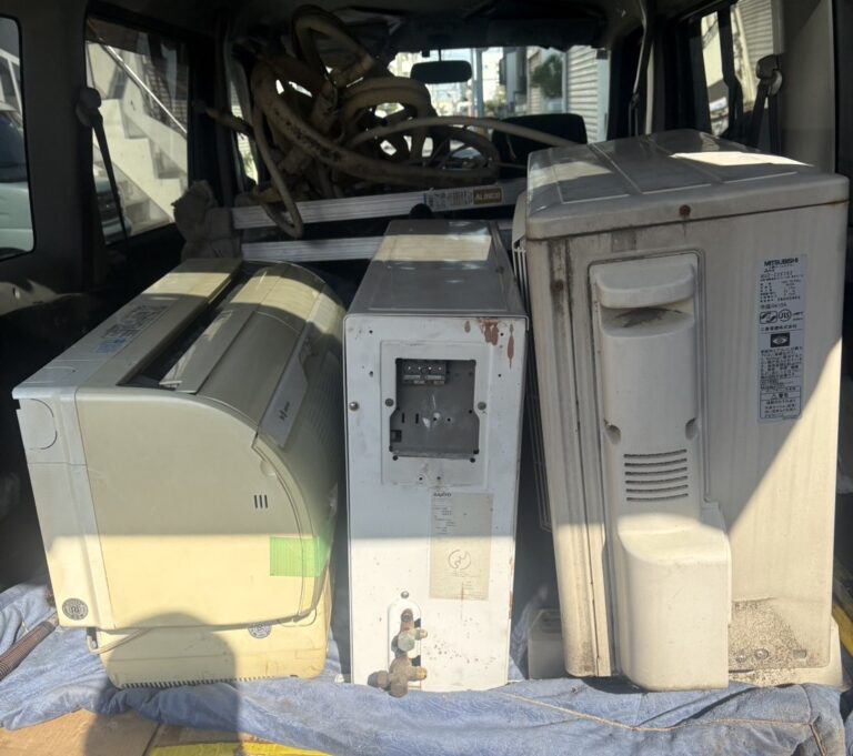 【兵庫県神戸市垂水区Y様邸】エアコン2台を実質無料で回収しました！