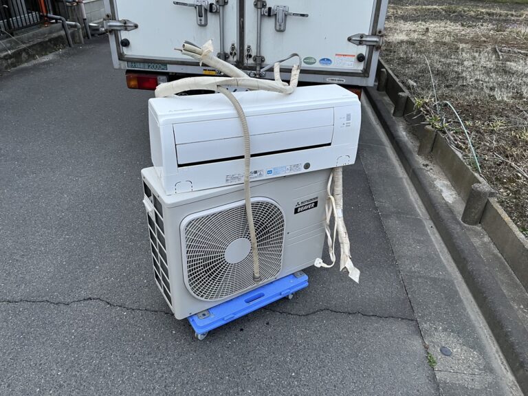 【兵庫県明石市F様邸】エアコン1台を実質無料で回収しました！取り外しからお任せください◎