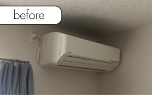 【奈良県平群町H様邸】エアコン1台を実質無料で回収しました！