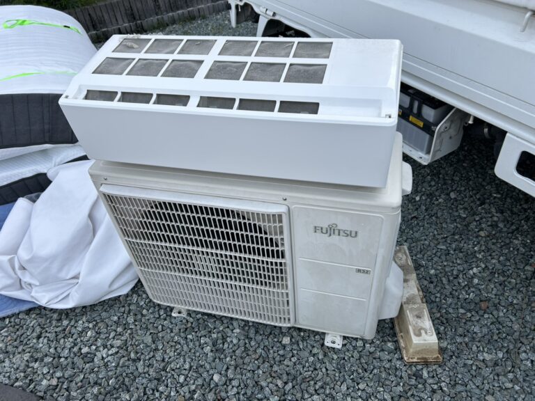 【宮崎県高鍋町I様邸】エアコン1台を実質無料で回収しました！取り外しからお任せください◎