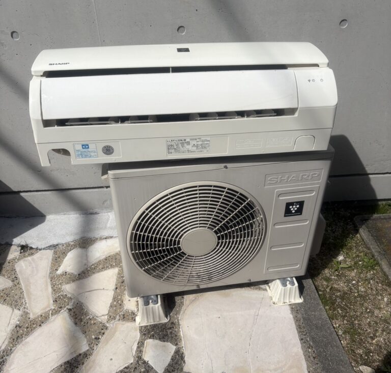 【埼玉県狭山市K様邸】エアコン1台を実質無料で回収しました！取り外しからお任せください◎