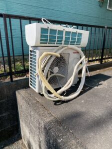【奈良県河合町K様邸】エアコン1台を実質無料で回収しました！取り外しからお任せください◎