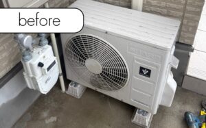 【新潟県新潟市西蒲区Y様邸】エアコン1台を実質無料で回収しました！取り外しからお任せください◎