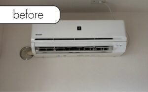 【栃木県真岡市S様邸】エアコン1台を実質無料で回収しました！取り外しからお任せください◎