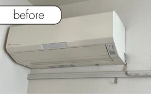 【熊本県甲佐町S様邸】エアコン1台を実質無料で回収しました！取り外しからお任せください◎