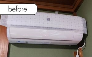 【茨城県桜川市H様邸】エアコン1台を実質無料で回収しました！取り外しからお任せください◎