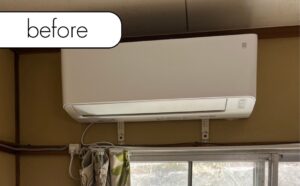 【千葉県旭市T様邸】エアコン1台を実質無料で回収しました！取り外しからお任せください◎