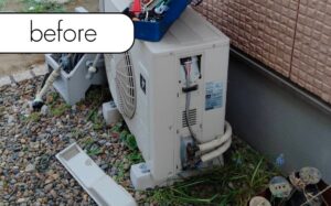 【富山県氷見市O様邸】エアコン1台を実質無料で回収しました！取り外しからお任せください◎