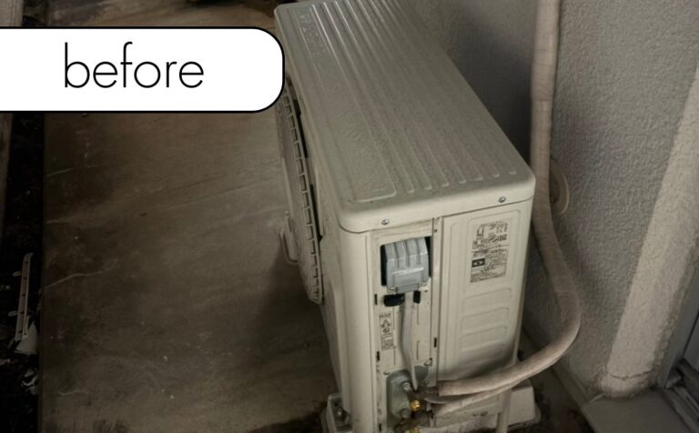 【大阪府大阪市阿倍野区J様邸】エアコン1台を実質無料で回収しました！取り外しからお任せください◎