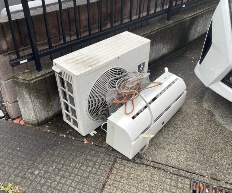 【大阪府河内長野市K様邸】エアコン回収・取り外しを実質無料で！処分に困った時の強い味方「アトム」