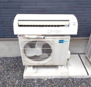 福井県あわら市K様邸でエアコンを実質無料回収！エアコン処分ならアトムにお任せ