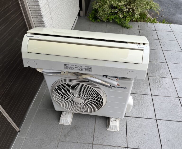 長崎県佐世保市O様邸でエアコンを実質無料回収！エアコン処分ならアトムにお任せ