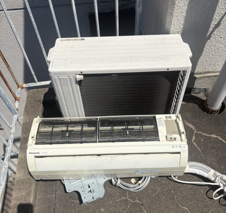 茨城県取手市T様邸でエアコンを実質無料回収！エアコン処分ならアトムにお任せ