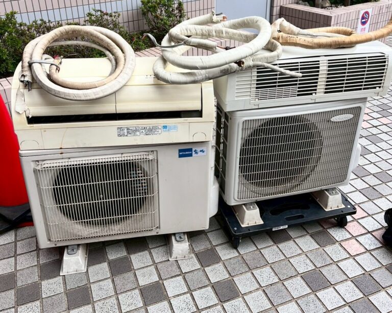 大分県日出町M様邸でエアコンを実質無料回収！エアコン処分ならアトムにお任せ