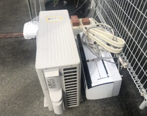 福岡県柳川市Y様邸でエアコンを実質無料回収！エアコン処分ならアトムにお任せ