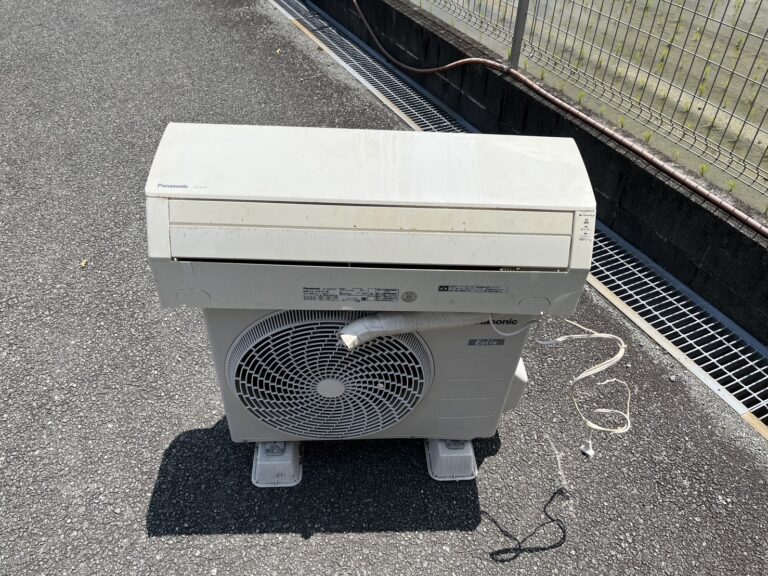 福岡県田川市I様邸でエアコンを実質無料回収！エアコン処分ならアトムにお任せ