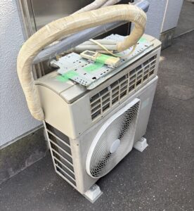 佐賀県白石町K様邸でエアコンを実質無料回収！エアコン処分ならアトムにお任せ