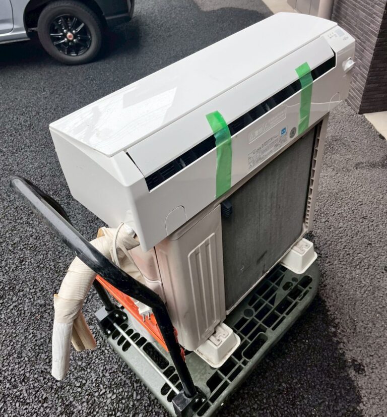 東京都文京区O様邸でエアコンを実質無料回収！エアコン処分ならアトムにお任せ