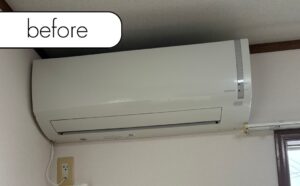 静岡県沼津市T様邸でエアコンを実質無料回収！エアコン処分ならアトムにお任せ