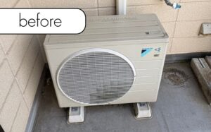 神奈川県横浜市都筑区F様邸でエアコンを実質無料回収！エアコン処分ならアトムにお任せ