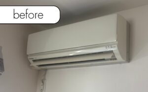 福岡県福岡市東区I様邸でエアコンを実質無料回収！エアコン処分ならアトムにお任せ