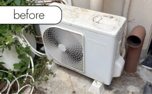 東京都国立市M様邸でエアコンを実質無料回収！エアコン処分ならアトムにお任せ