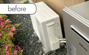 大阪府大阪市西淀川区I様邸でエアコンを実質無料回収！エアコン処分ならアトムにお任せ