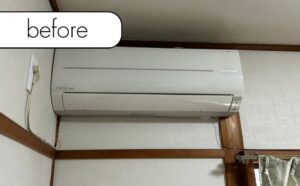 新潟県弥彦村H様邸でエアコンを実質無料回収！エアコン処分ならアトムにお任せ