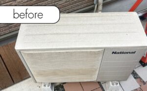 兵庫県神戸市K様邸でエアコンを実質無料回収！エアコン処分ならアトムにお任せ