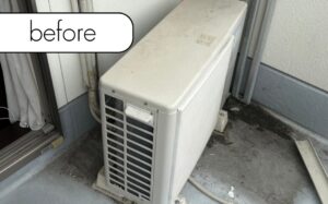 茨城県水戸市O様邸でエアコンを実質無料回収！エアコン処分ならアトムにお任せ