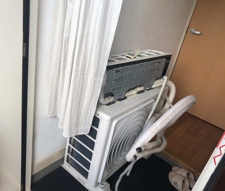 【兵庫県神戸市垂水区T様邸】エアコン処分が実質無料！取り外しから回収までアトムにお任せ