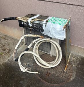 【長崎県東彼杵町N様邸】エアコン処分が実質無料！取り外しから回収までアトムにお任せ