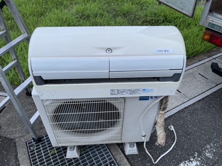 【京都府与謝野町S様邸】エアコン処分が実質無料！取り外しから回収までアトムにお任せ